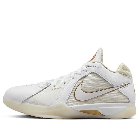 Nike KD 3 Retro White Metallic Gold. SIZE 9 - DZ3009-100 main image 8